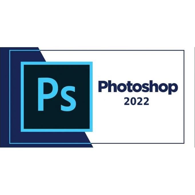 Adobe Photoshop 2022 - Valable à VIE - 2PC WINDOWS A télécharger