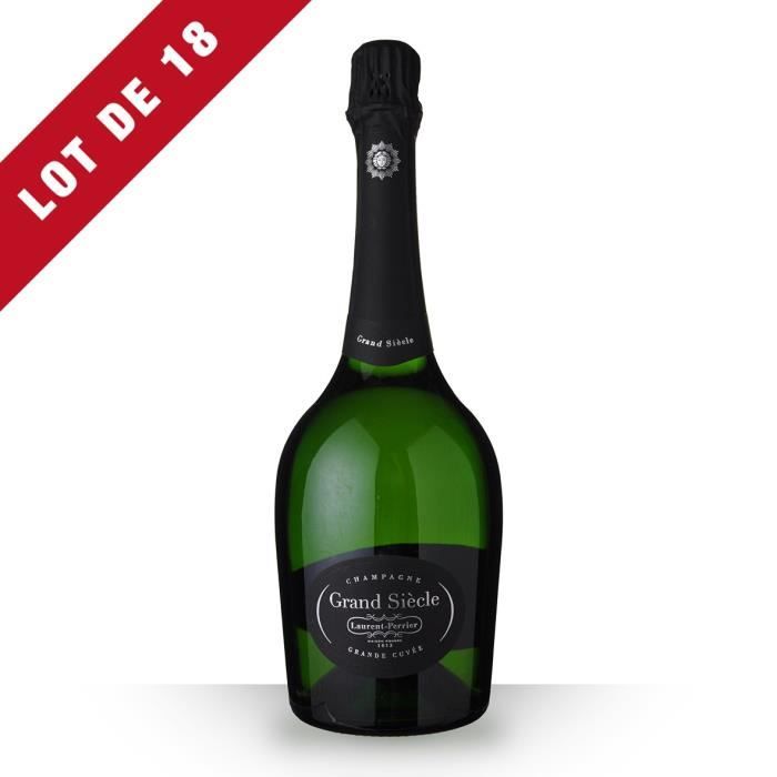 18X Laurent-Perrier Grand Siècle Brut 75cl - Champagne