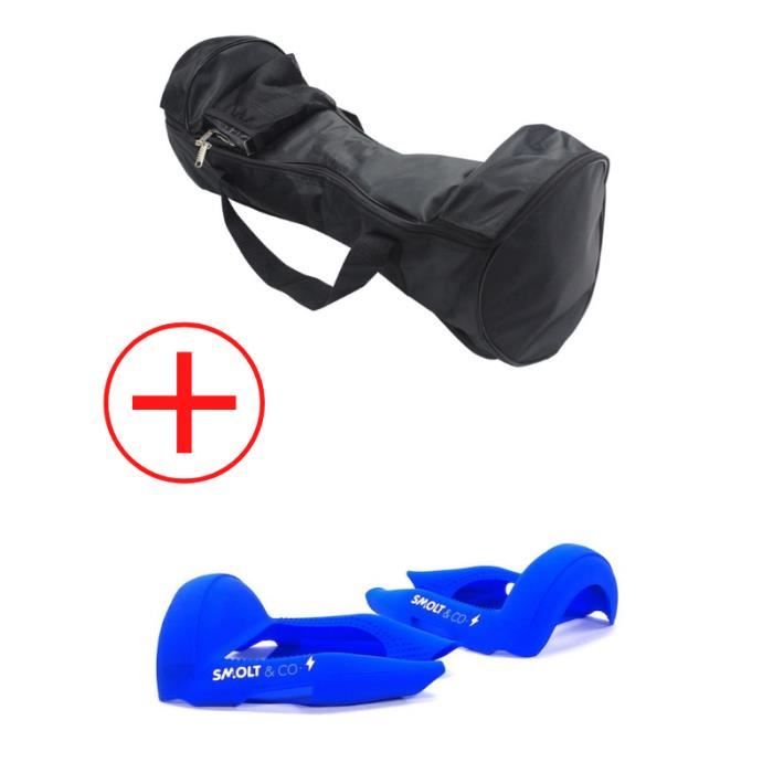 Pack Sac & Coque de Protection Bleu pour Hoverboard 10 Pouces