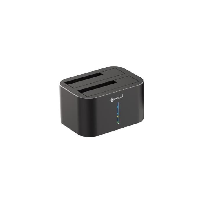 Station d'accueil USB Type C V3,1 GEN2 black CONNECTLAND
