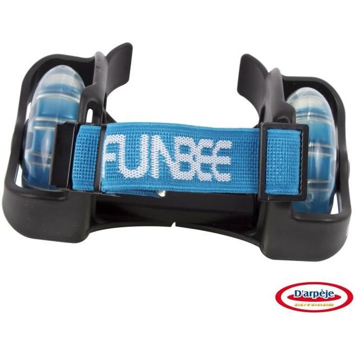 FUNBEE Roulettes Flashing wheels + DEEE Bleu
