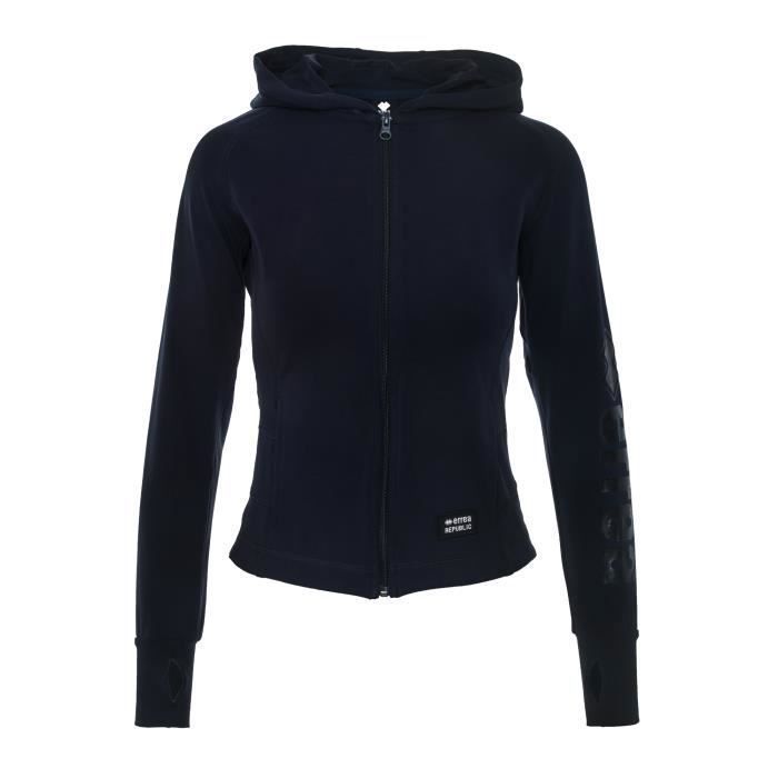 Veste femme Errea essential ser. fleece ad - marine - S