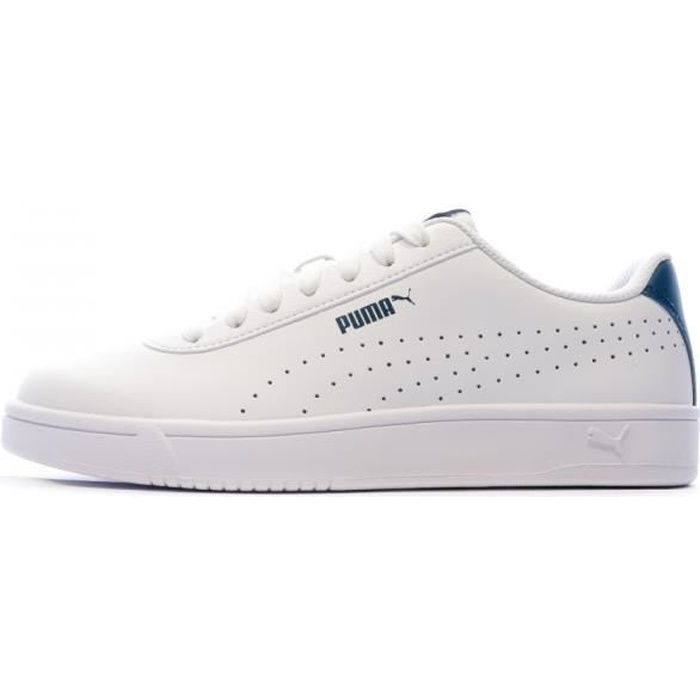 Baskets Blanches Mixte Puma Court Pure