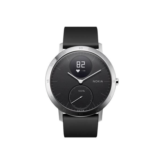Nokia Dragonne noir pour Nokia Steel (36 mm), Steel HR (36 mm)