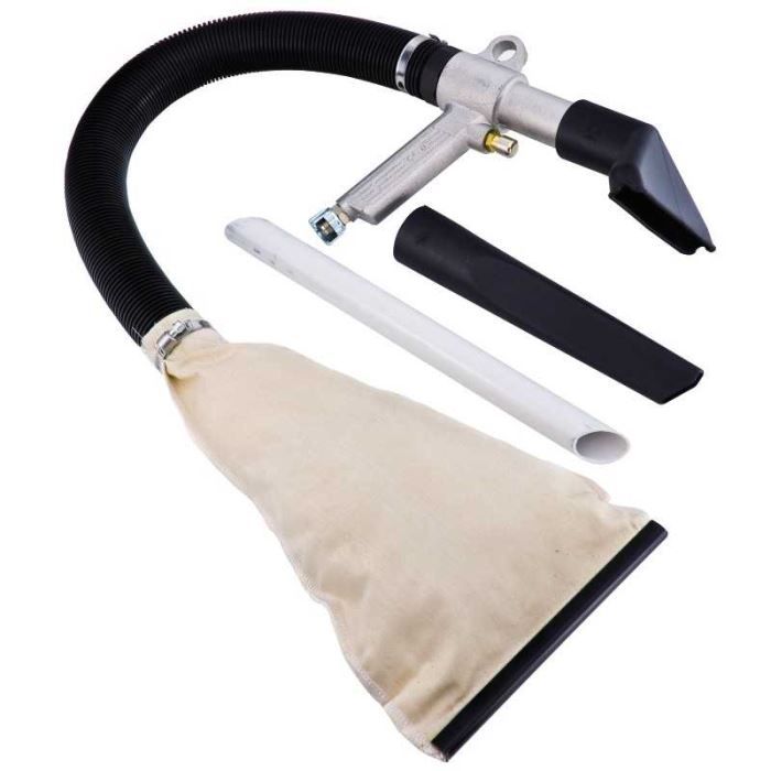 Pistolet aspirateur pneumatique avec sac. Livré…