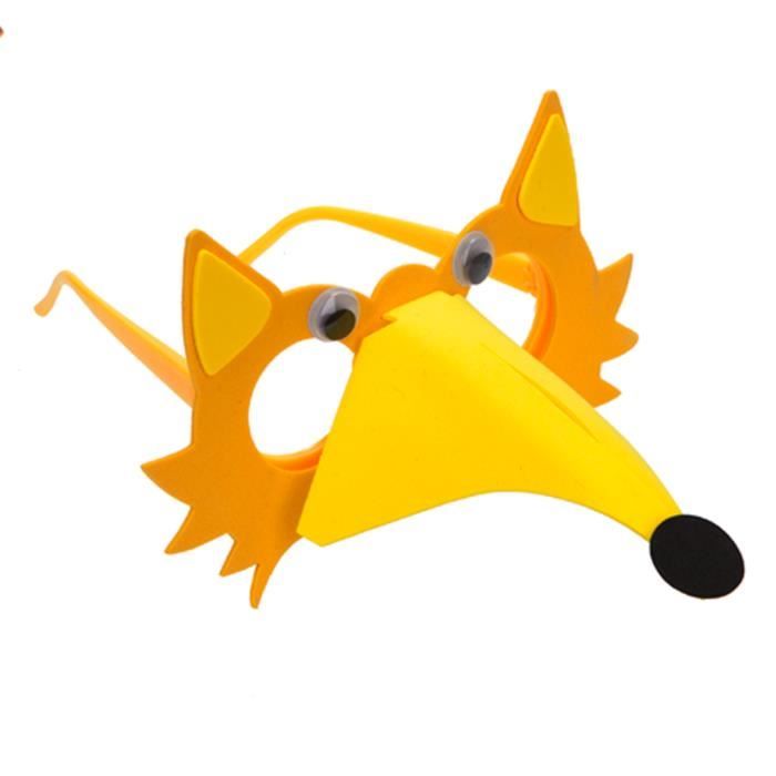 TRIXES Fox orange Arts and Crafts Kit mousse Lunettes