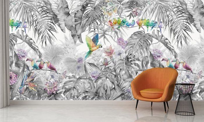 Panorama Jungle Papier Peint Photo Soie 400x280cm Affiche 3D Affiche ...