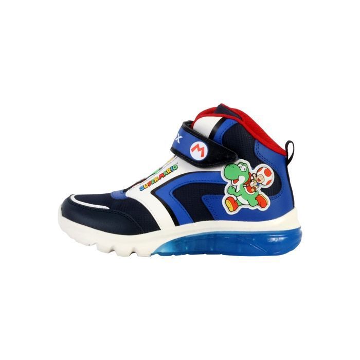 Geox Baskets semi-montantes - Geox - Ciberdron - Bleu marine - Scratch - Talon plat