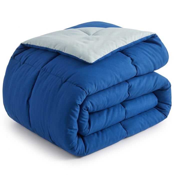 Couette 200x200 Cm Grand Froid - Garnissage 700 GSM Fibre Creuse, Anti-acarien, Lavable Machine, Blanc, Pour 1/2 Personnes - 6