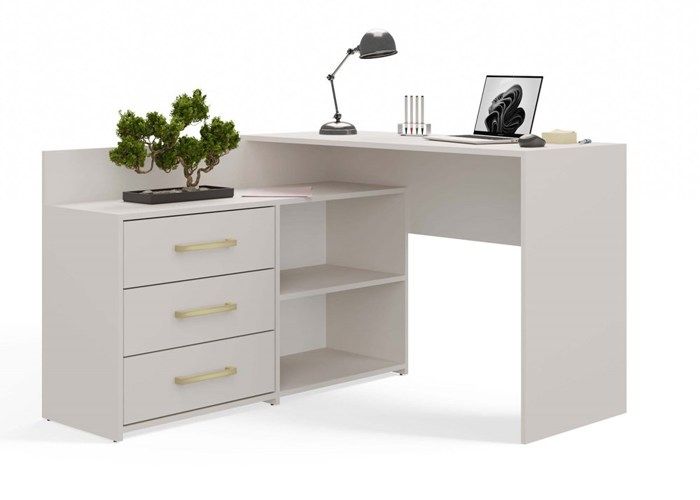 Bureau dangle : 120 x 76 x 50 cm Blanc