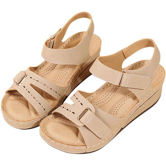 Chaussure Orthopédique Chaussure Homme Ouverte Devant Sandales - Main Image