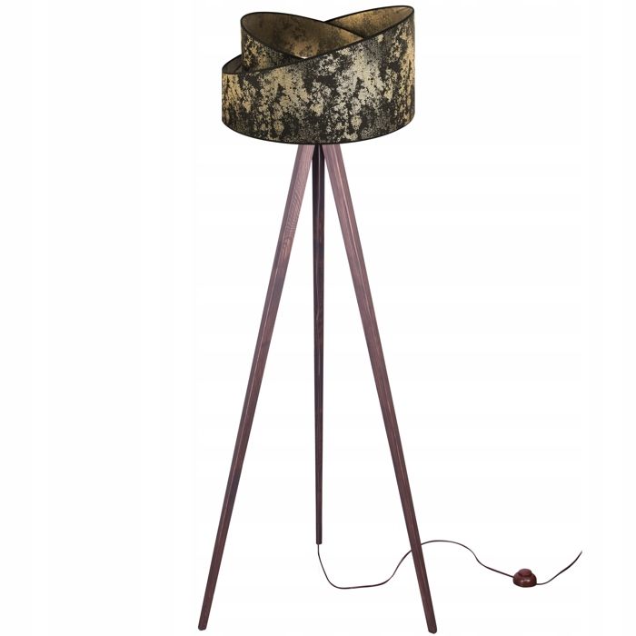 Lampadaire Trépied - Light-Home - Werona 2400/TD - Bois - Style Moderne