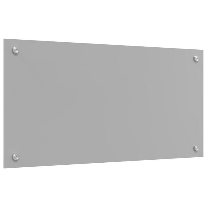 KALISSE Éclairage de Crédence de cuisineFond de Hotte - gris clair 80x40x06 cm en verre trempé 99110