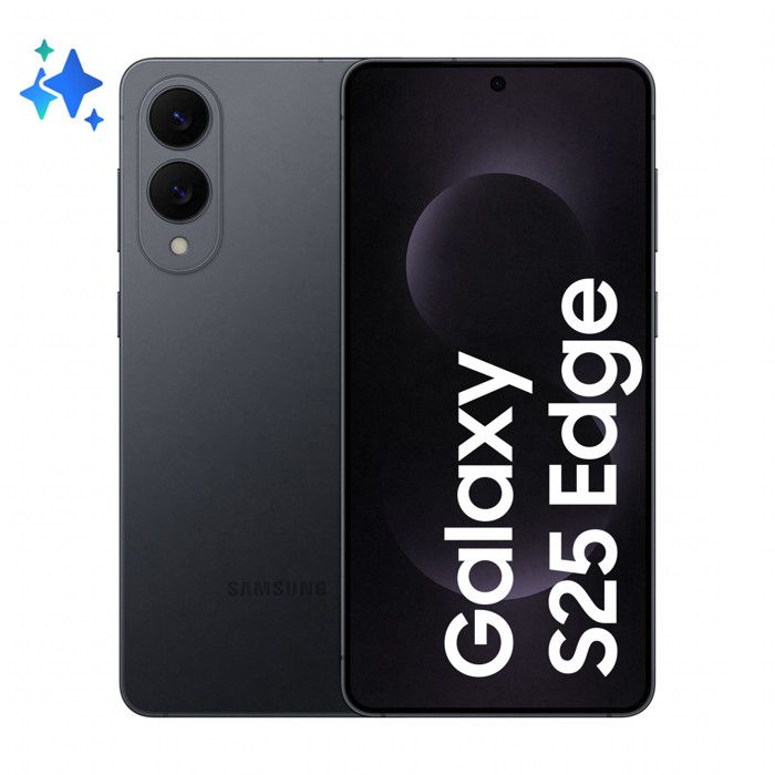 Samsung Galaxy S25 Edge 256GB 12GB RAM Fotocamera 200MP Titanium Jetblack
