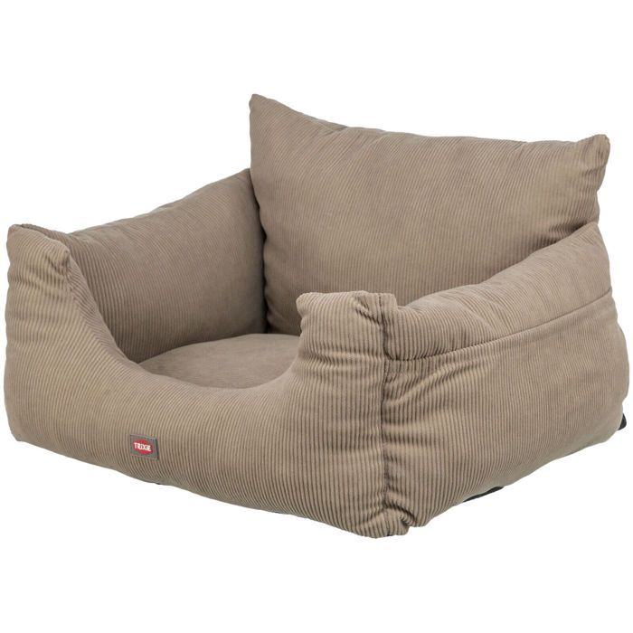Panier pour chien - TRIXIE - Siège de voiture - Taupe - Polyester - Moyen Panier pour chien - TRIXIE - Siège de voiture - Taupe - Polyester - Moyen