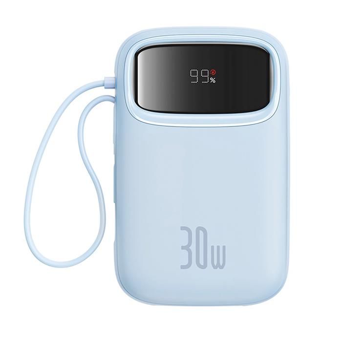 Batterie Externe - BASEUS - Qpow 2 - 10 000 mAh - 30 W - 2 Ports USB-C - Charge Rapide