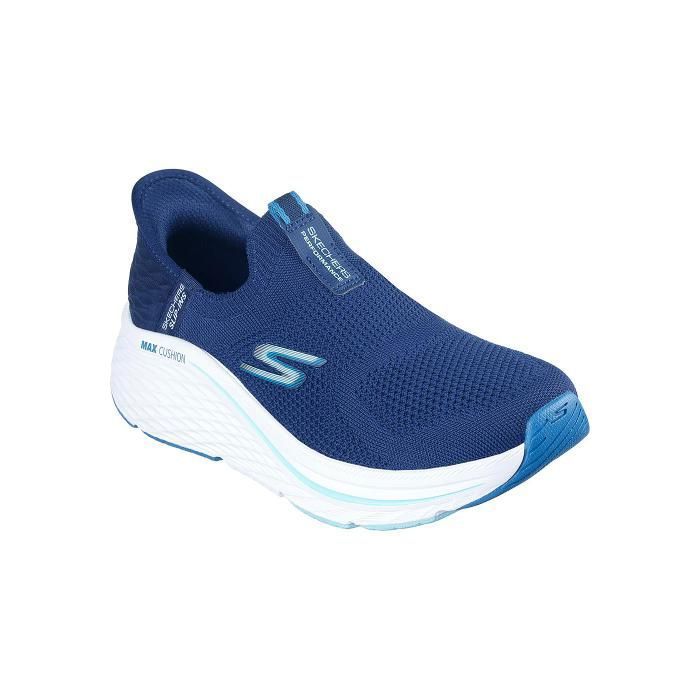 SKECHERS Élégance et Confort Maximal 2.0 - Chaussures de Ville et Sport à Technologie Amortissante - Bleu Marine/Noir