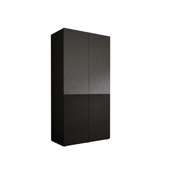 Armoire : Graphite Noir 100 x 200 x 51 cm