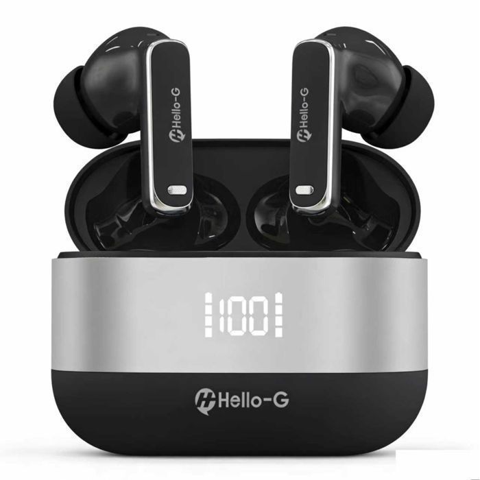 Écouteurs Bluetooth 5.4 TWS ANC Réduction de Bruit Stéréo HD Micro IPX5 Sport Autonomie 5h Compatible iOS Android