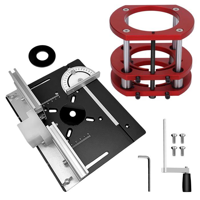 Kit de Fraisage Alliage Daluminium pour Défonceuse 64-66mm - Système Précis