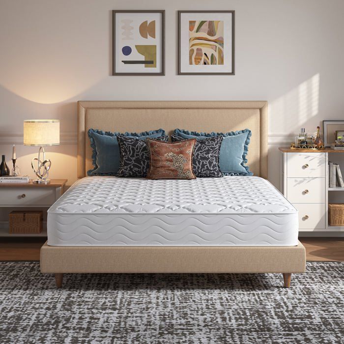 Matelas hybride Novilla ressorts ensachés mousse de confort soutien lombaire 180 x 200 cm épaisseur 20 cm