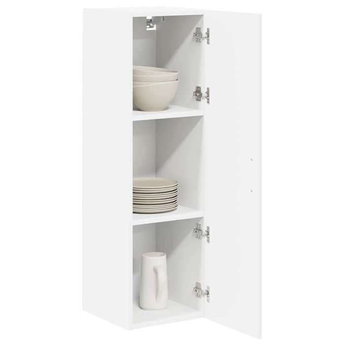 (20106)Moderne Panneau de lave-vaisselle pour cuisine Lucca Blanc 30x31x100 cm poid:15.09 kg