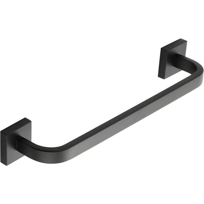 Porte Serviette Mural Acier Inoxydable Sus30440CmBarre Sèche Serviette Noir Pour Salle De BainCuisineSupport Mural Robus[BI44]