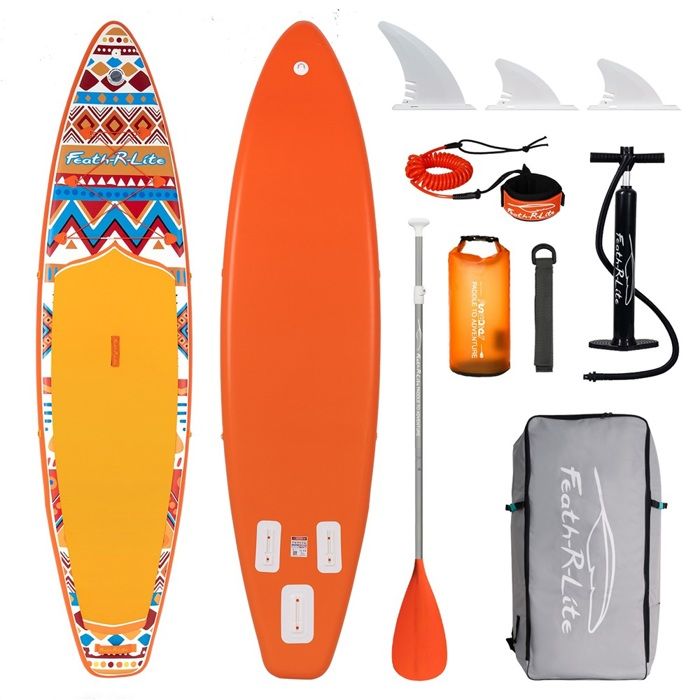 Planche de surf debout 350x84x15 cm Activités nautiques Supporte 180 kg Convient pour la famille Pression de gonflage 12-15 PSI