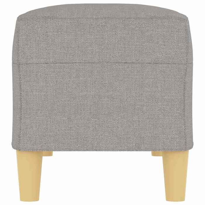 Neuf& 3246 Meuble dentrée Couloir - VIDAXL - CHIC - Banc Gris clair 100x35x41 cm Tissu6.25 kg