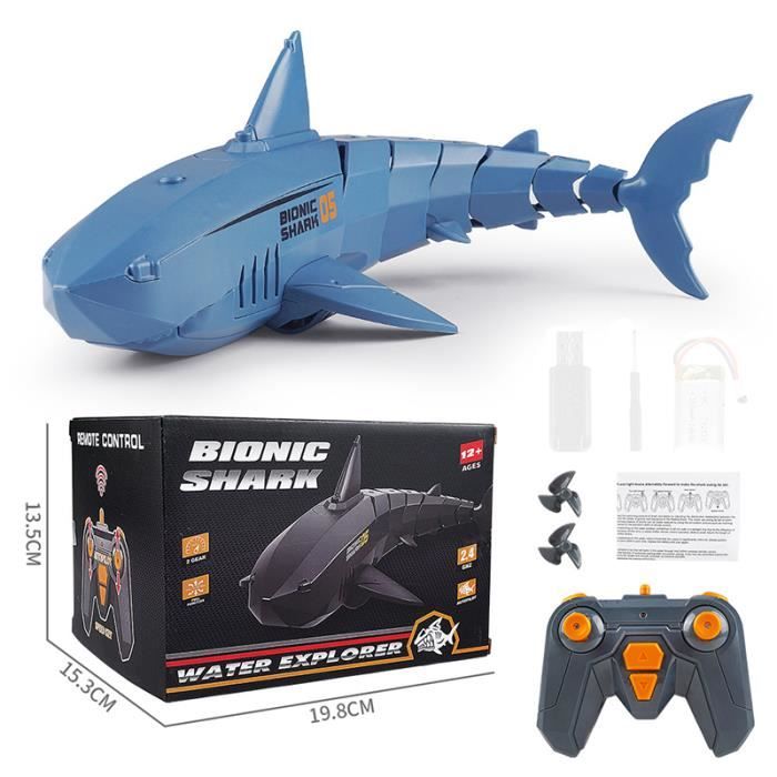 🔥BONNE AFFAIRE🔥Requin télécommandé 2,4 GHz