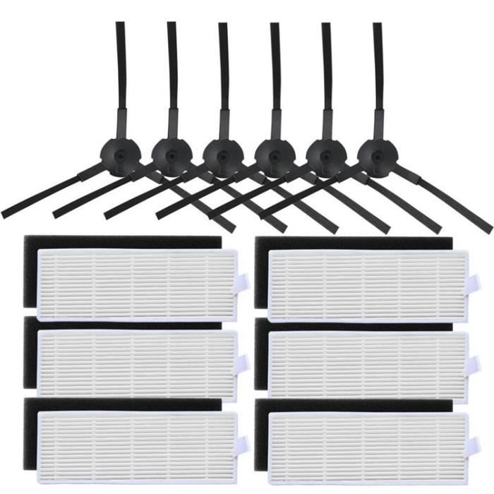 Filtre Hepa à Brosse LatéRale Principale pour ILife A7 A9S V8 V8S X750
