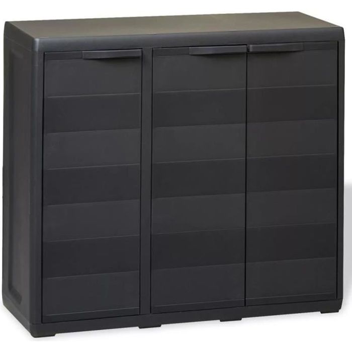 Armoire Basse De Jardin En Aluminium Achat Vente Pas Cher