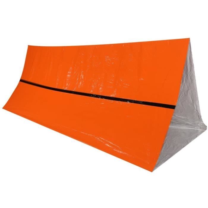 Abri De Survie D'urgence – Tente Réfléchissante 2 Personnes, Camping Et Bug Out