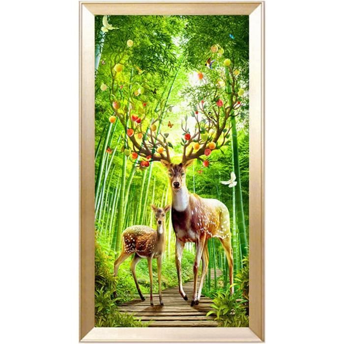 CHOSIGHT 5D Kit De Broderie Diaant Requin - DIY Peinture Coplète Avec