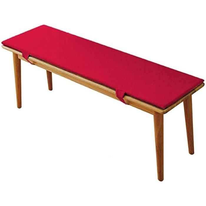 SXLONG Coussin De Banc Antidérapant Personnalisable - 3/5/8cm Épaisseur, 15 Couleurs Avec Housse Amovible