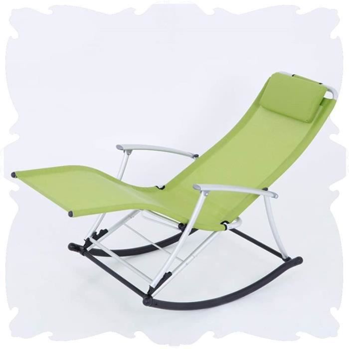 LIWIChaise Longue Pliante inclinable de Jardin extérieur avec Fauteuil
