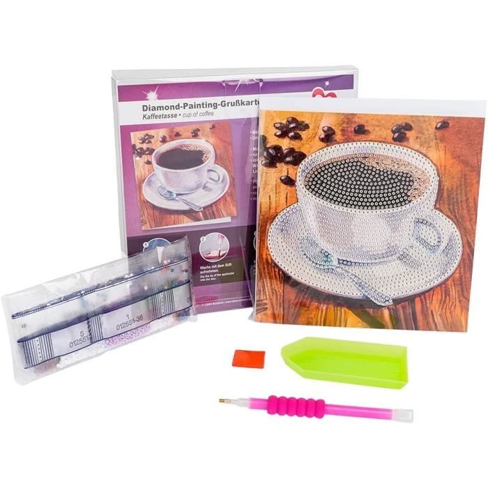 Quadro Diamond Painting Per Finestra - Doppia Faccia Con Uccellino E Cinciallegra, 20 Cm Diametro - Foto 4