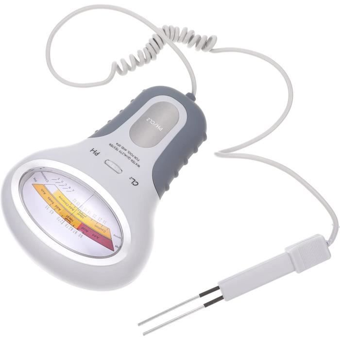 Testeur Chlore Et PH Numérique Portable | Pour Piscine Et Spa | Écran LCD | Mesure Précise | Alimentation Pile AA