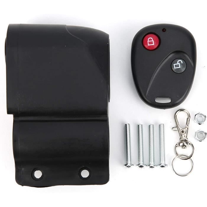 FOLOSAFENAR Alarme Antivol Moto 150dB Avec Télécommande Sans Fil - Pour Scooter Électrique, Vélo, Moto, Portes Et Fenêtres
