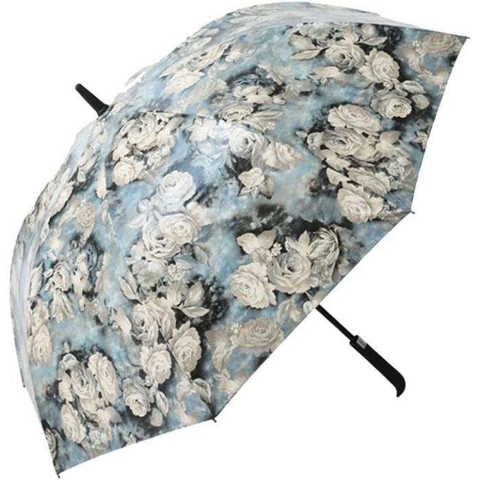 Parapluie deux places Bleu 130 cm ultra résistant au vent Smati SA33790