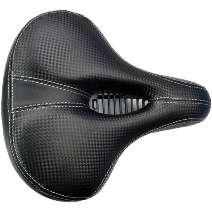 Selle de vélo pour homme et femme, souple et respirante, amortissant