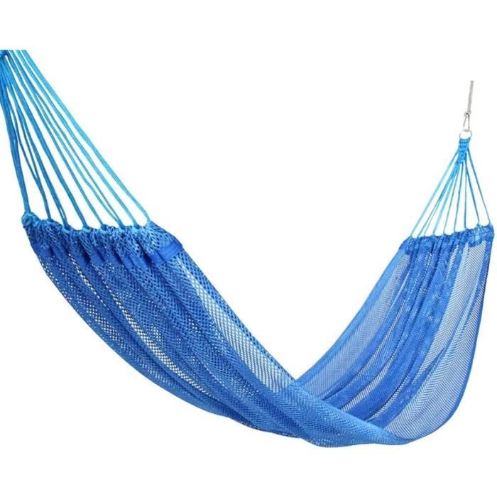 Hamac de Jardin Exterieur Simple | Hamac Toile de Camping Randonnée