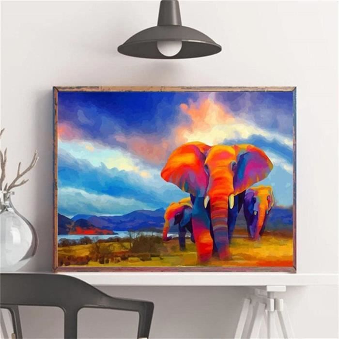 EOBROMD Kit Diamond Painting 5D Paysage 30x40cm - Broderie Diamant Adulte Enfant Avec Strass