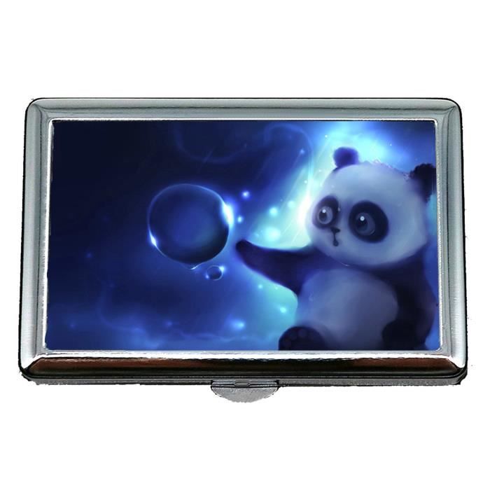 Boite Carte De Visite Étui Cartes De Visite Brodi® - Acier Inoxydable - Fermeture Magnétique - Coffret Cadeau Porte Carte Metallique