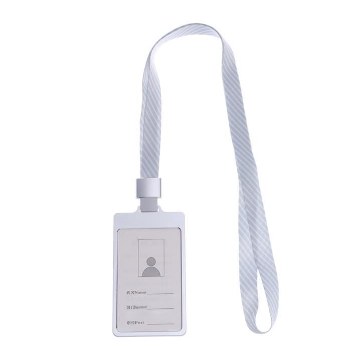 Étui Porte-cartes En Cuir PU - Porte-badge, Carte D'identité - Dimensions 11x7x0,2 Cm - Neuf Avec étiquettes