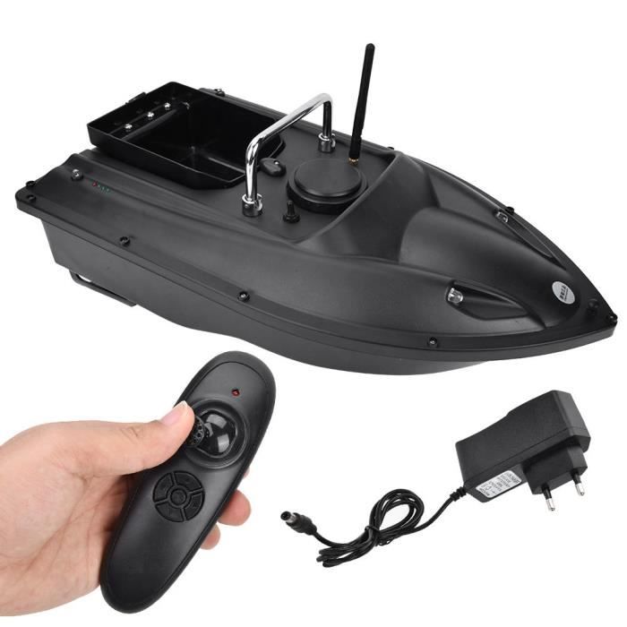 Bateau Appât Télécommandé Avec Détecteur De Poissons - 500m - Charge 2kg - 12000mAh
