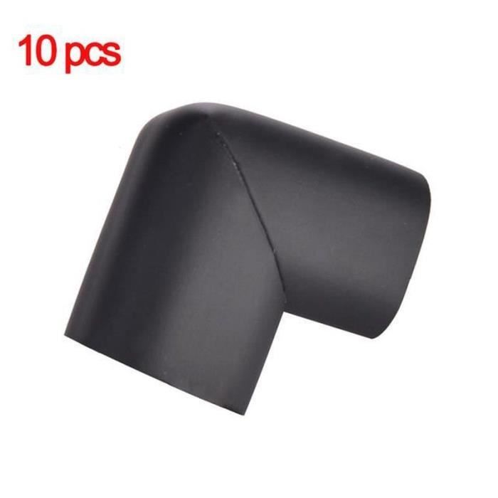 Protections D'angle Pour Meubles Bébé - Lot De 8, Mousse épaisse 2.4 Cm, Adhésif Double Face, Noir - 11