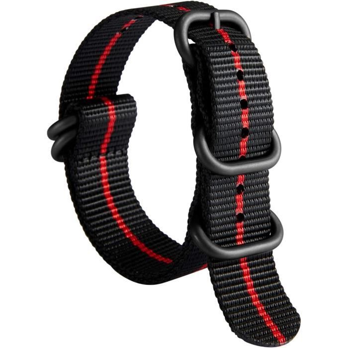Szzijia Bracelet De Montre De Rechange En Nylon Balistique Tissé