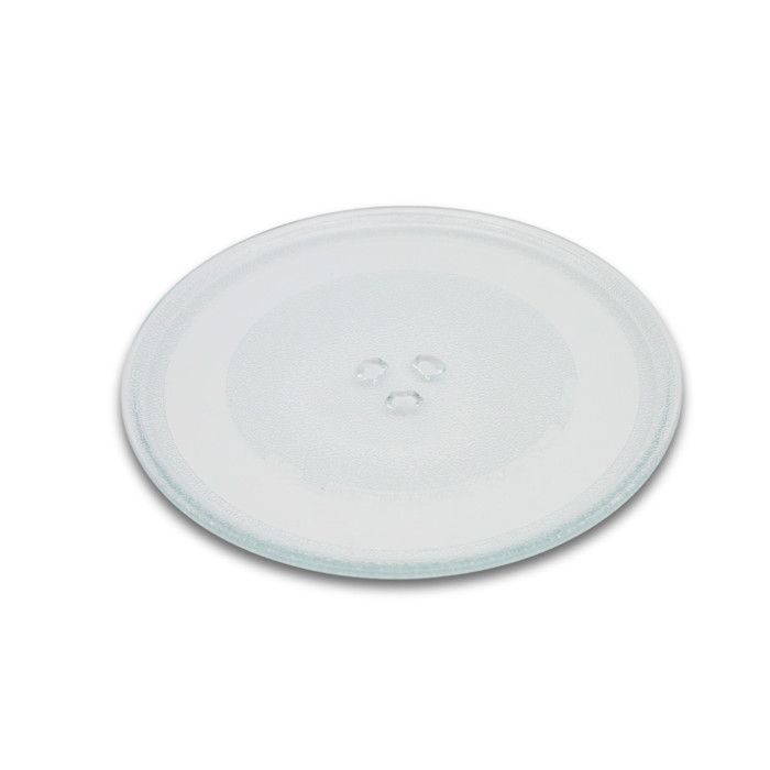 Plateau Tournant En Verre Pour Micro-ondes VIOKS - Diamètre 25,5 Cm (255 Mm) Avec 3 Fixations