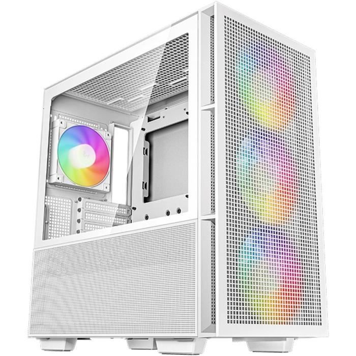 Boitier PC sans alimentation - DEEPCOOL CH560 (Blanc) - Moyen tour - Format E-ATX